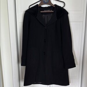 Vintage forecaster of Boston Black wool Coat